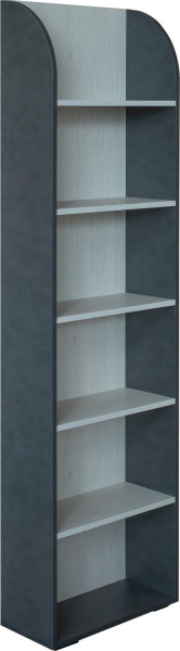 Стеллаж Челси Бум П3.0587.1.02 (Дуб Бордо лайт + Металл Бруклин)