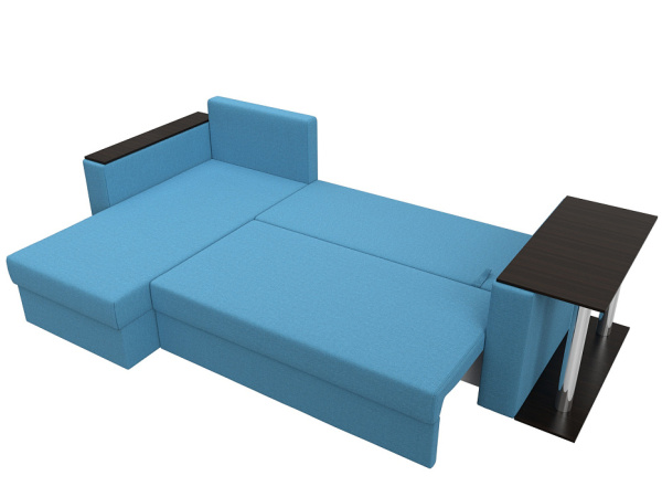 Диван угловой Атланта со столом левый угол Рогожка