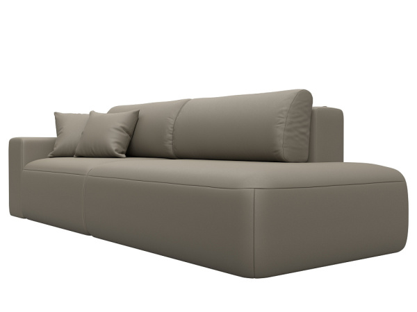 Диван прямой Лига-036 НПБ Модерн подлокотник слева Экокожа