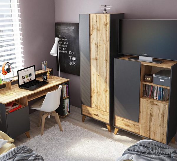 Шкаф комбинированный Сканди МН-036-09