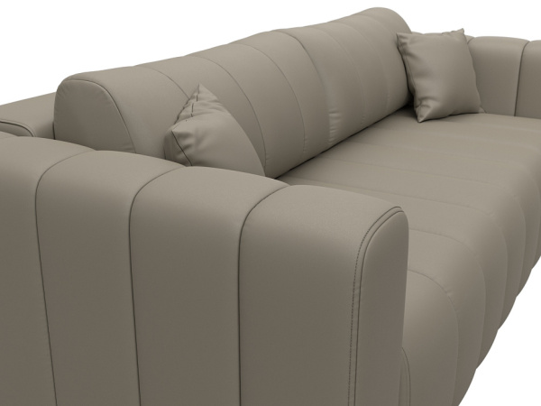 Диван прямой Лига-062 НПБ Экокожа