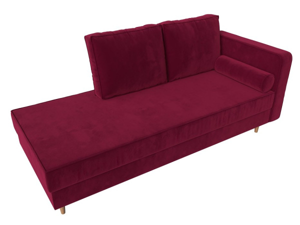 Кушетка Прайм правая Микровельвет