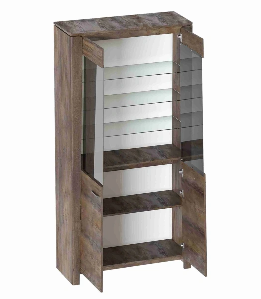 Шкаф-витрина двухдверный Мальта