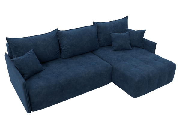 Диван угловой Лига-054 НПБ угол универсальный Велюр