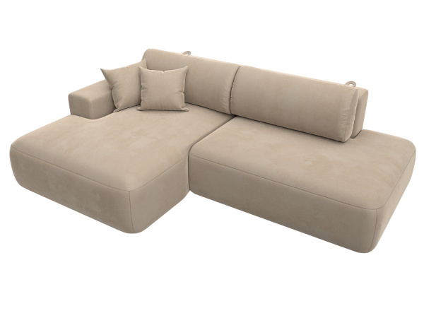 Диван угловой Лига-036 НПБ Модерн левый угол Велюр