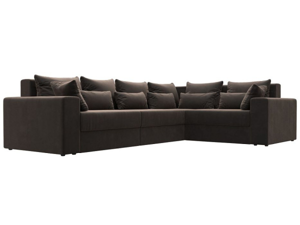 Диван угловой Майами Long правый угол Велюр