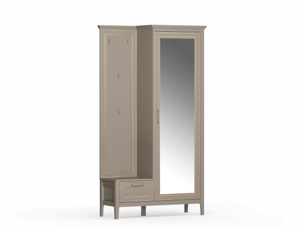 Шкаф CLASSIC PPK1D1K/P с вешалкой