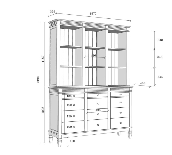 Буфет Ольса 300/3012