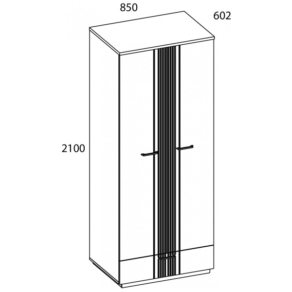 Шкаф 2DG1S MATEO