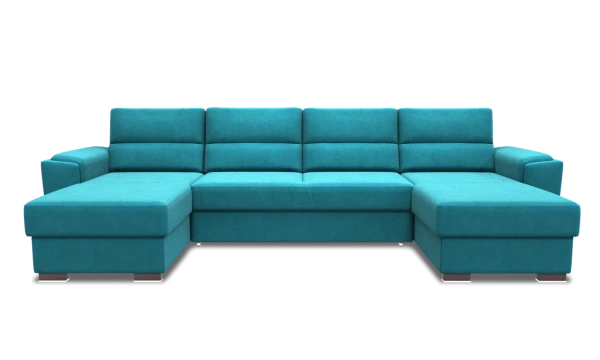Диван Вега 1 ПДУ (Бирюзовый)