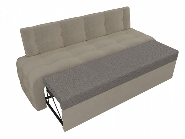 Диван кухонный прямой Люксор Микровельвет