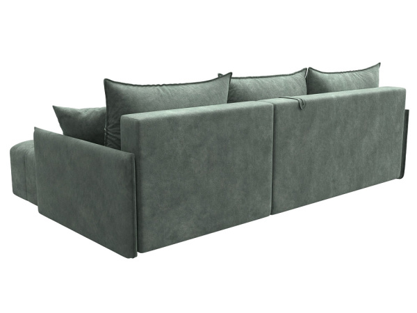 Диван угловой Лига-054 НПБ угол универсальный Велюр