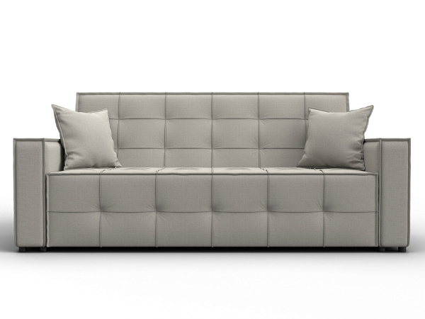 Диван-книжка Лига-067 Рогожка (Амур 02 бежевый)