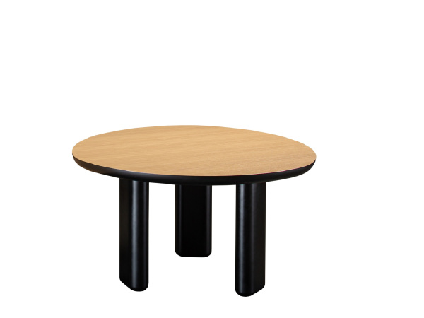 Стол журнальный CHELSEA 800H (Дуб натуральный/черный)