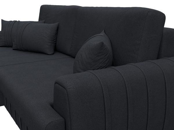 Диван угловой Лига-057 НПБ угол левый Замша