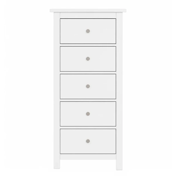 Комод Кантри Hemnes 05 ММЦ (Белый лак)