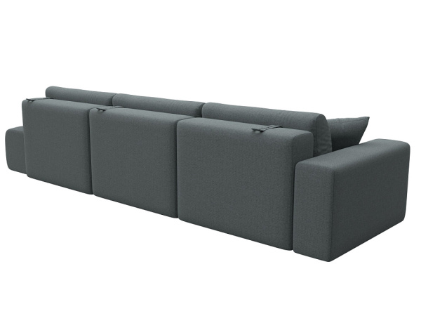 Диван прямой Лига-036 НПБ Модерн Лонг подлокотник слева Рогожка