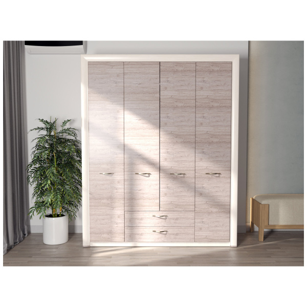 Шкаф 4D2S без зеркала OLIVIA