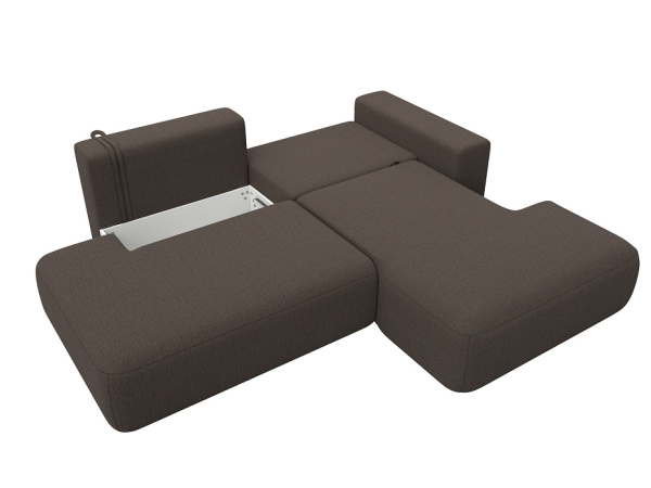 Диван угловой Лига-036 НПБ Модерн правый угол Рогожка