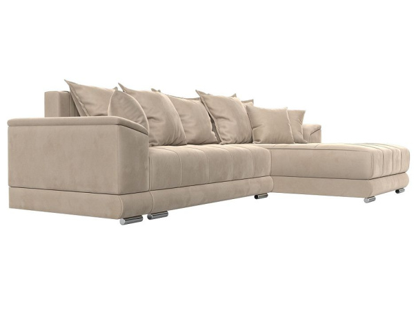 Диван угловой НордСтар правый угол Велюр