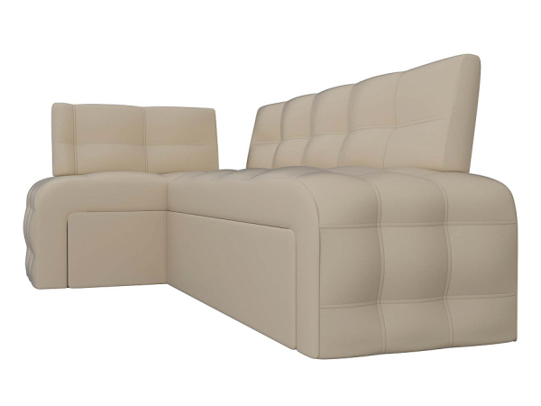 Диван кухонный угловой Люксор левый угол Экокожа