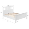 Кровать двуспальная Кымор Hemnes 140*200
