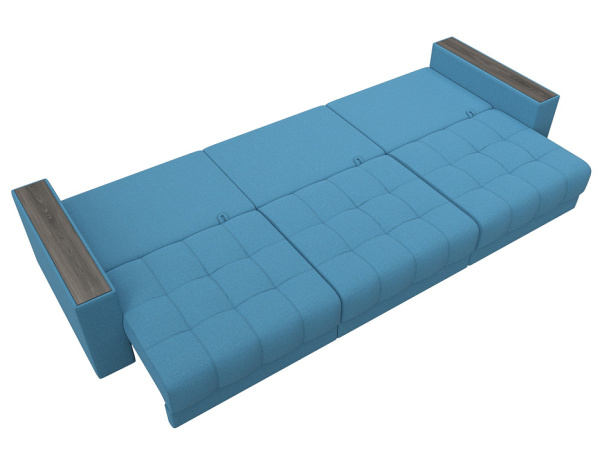 Диван прямой с декором Лига-049 НПБ Лонг Рогожка