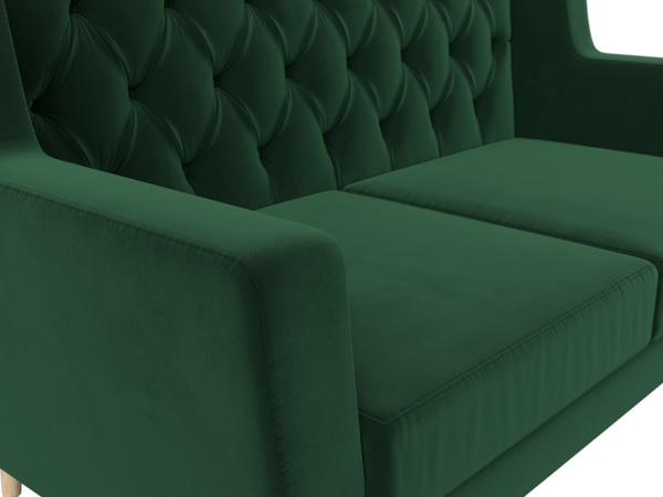 Диван кухонный прямой Брайтон 2 Люкс Велюр