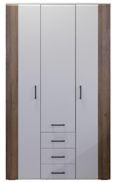 Шкаф для одежды 3д Ариста П3.593.1.30 (Беж Нубук + Дуб Артизан Трюфель)