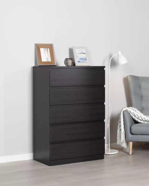 Комод МАЛЬТА высокий с пятью одинаковыми ящиками