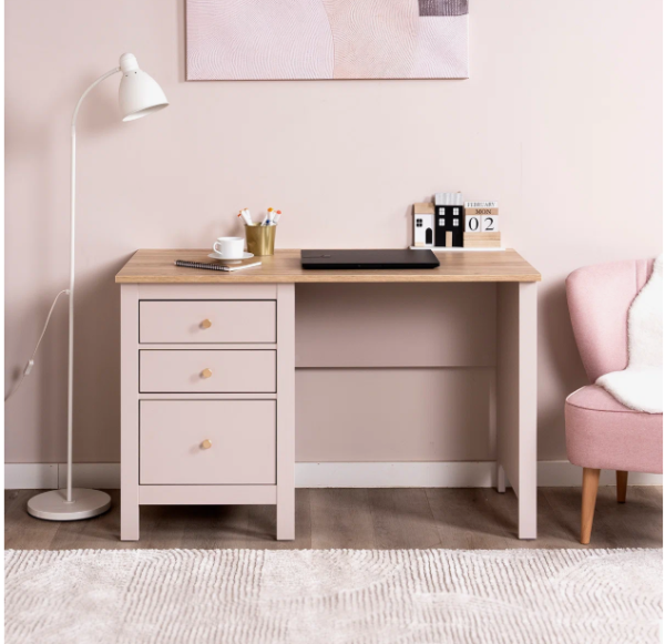 Стол письменный САГА (Кашемир/ясень)