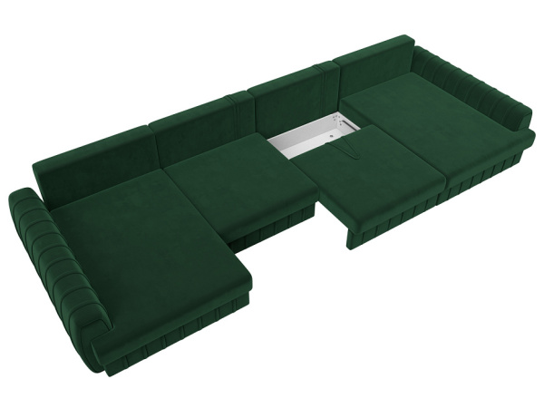 Диван П-образный Лига-057 НПБ Лонг Велюр