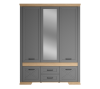 Шкаф MARSELLE SZF5D2S (Дымчатый алмаз/Дуб урбан янтарный)