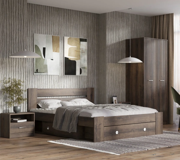 Тумба прикроватная НЕПО KOM1S