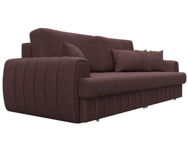 Диван прямой Лига-057 НПБ Замша