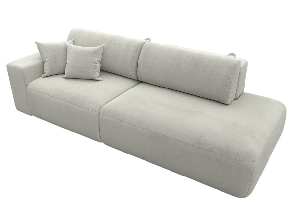 Диван прямой Лига-036 НПБ Модерн подлокотник слева Велюр