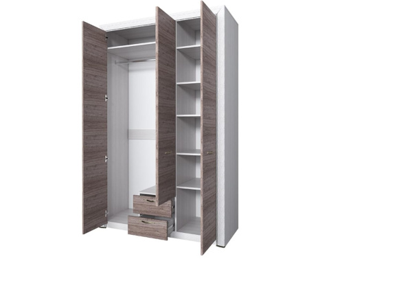 Шкаф 3D2S без зеркала OLIVIA