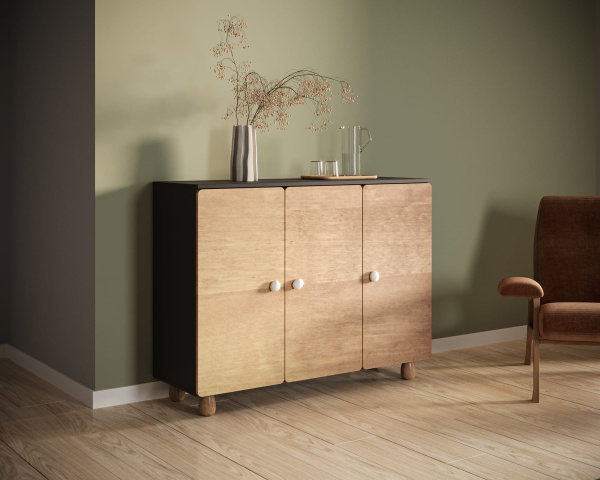 Комод с тремя дверками Split SP04