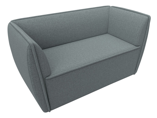 Диван кухонный прямой Бергамо 2-х местный Рогожка