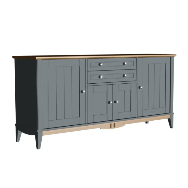 Тумба NN  222 Пенни (Серый 7046/Антик 24)