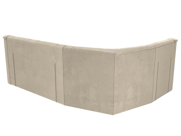 Диван угловой Карелия левый угол Микровельвет