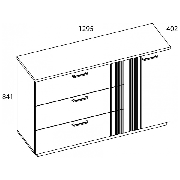 Тумба 1D3S MATEO