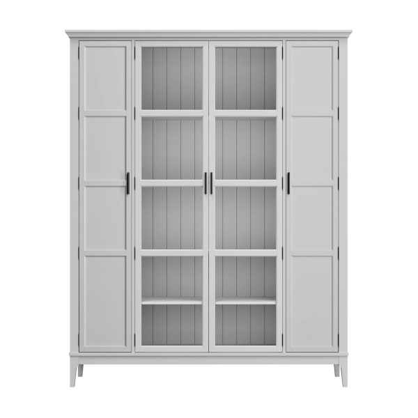 Витрина Квадро-С 422Ф (Белый лак)