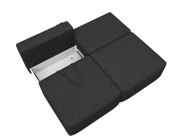 Диван прямой модульный Лига-060 НПБ Замша