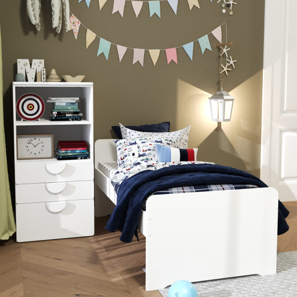 Стеллаж ПИКСИ с 3 выдвижными ящиками