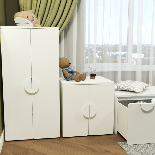 Шкаф ПИКСИ распашной двухдверный 120