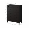 Комод 6 ящиков Кымор Hemnes