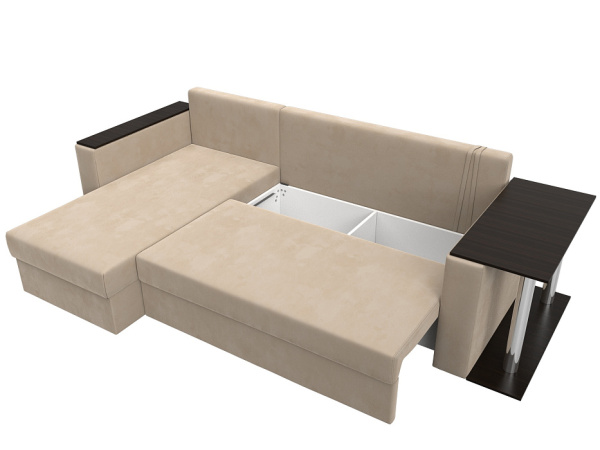 Диван угловой Атланта левый угол Велюр