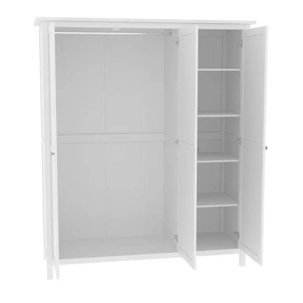 Шкаф Кантри Hemnes 30 ММЦ (Белый лак)
