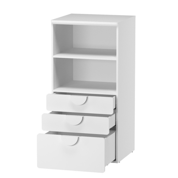 Стеллаж ПИКСИ с 3 выдвижными ящиками